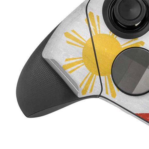 Philippines Flag Distressed Xbox Elite Wireless Controller Series 2 Skin